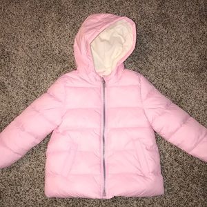 Old Navy Pink Puffer Coat 4T